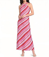 Jude Connally - Bernadette Halter Sleeveless Maxi Dress