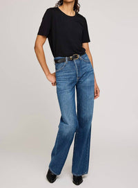 Gentle Fawn Brielle Crew Neck T-shirt in black - women's t-shirt