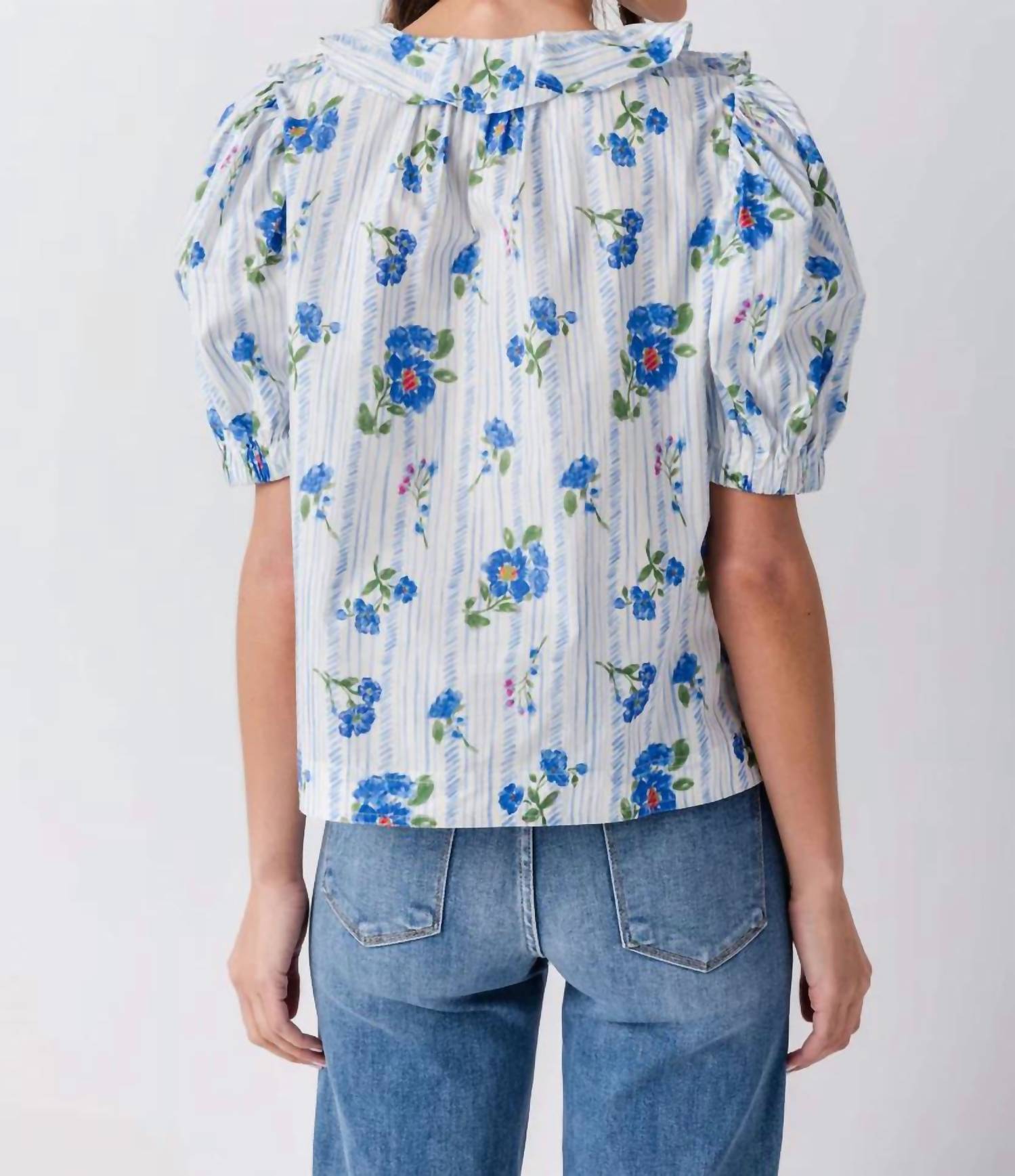 Pinch - Belleview Bloom Top