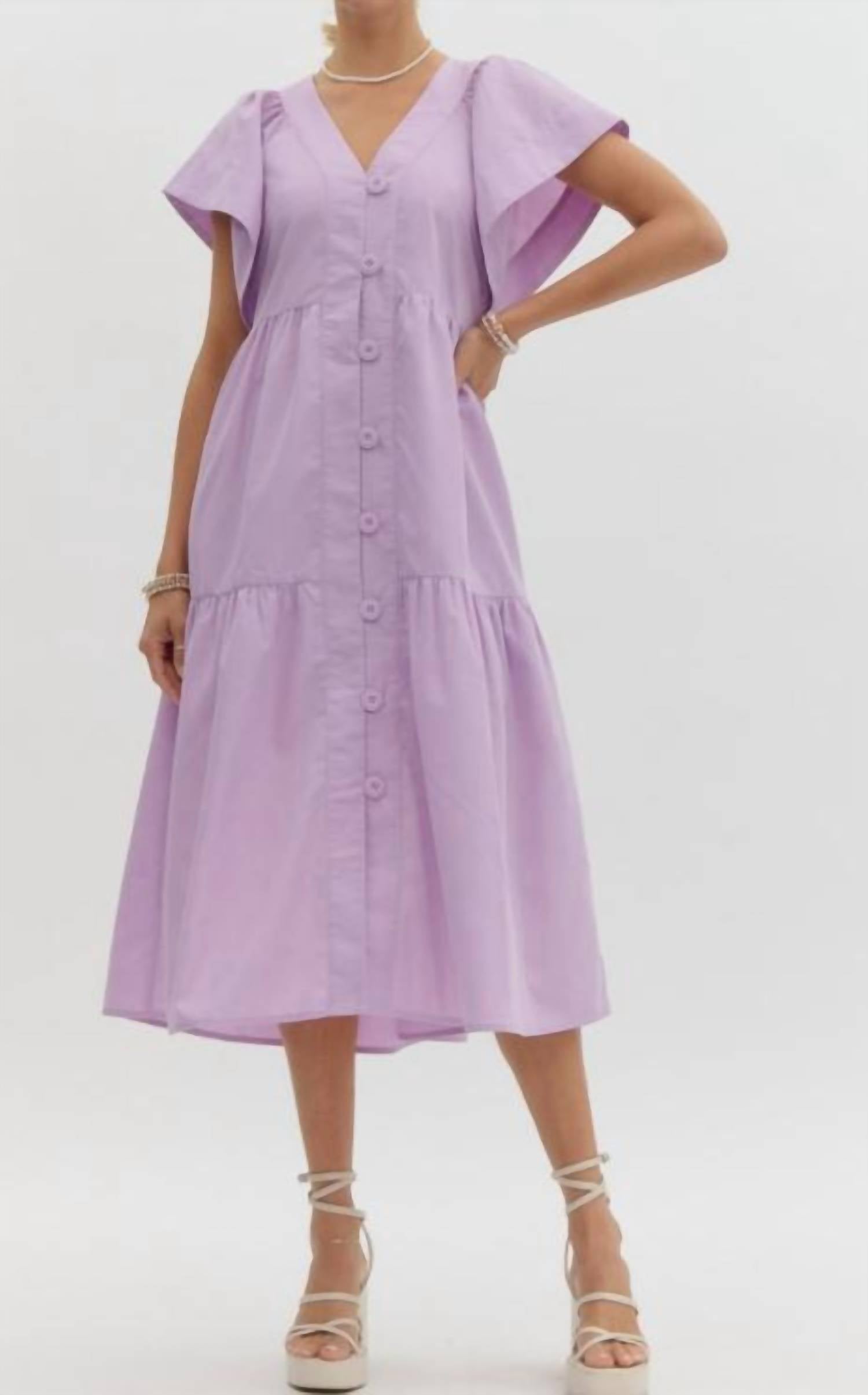 Entro - Marvelous Midi Dress