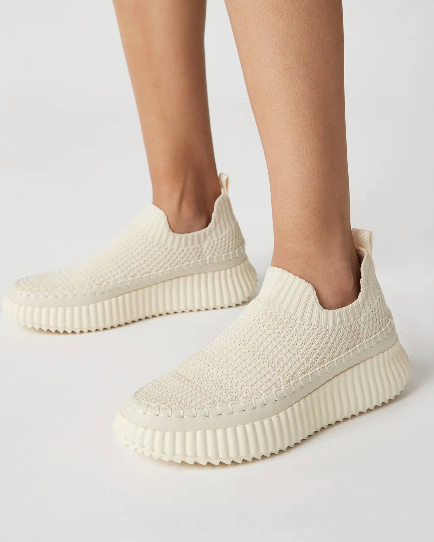 STEVE MADDEN Women's Samarah Sneakers in beige - women's sneaker - view 5
