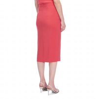 Stretch Crepe Skirt