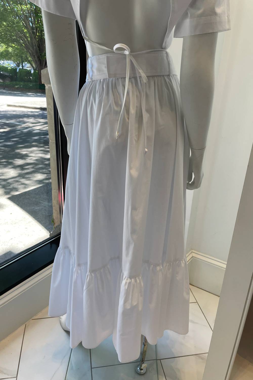 Matthew Bruch - Women's Button Down Midi Skirt