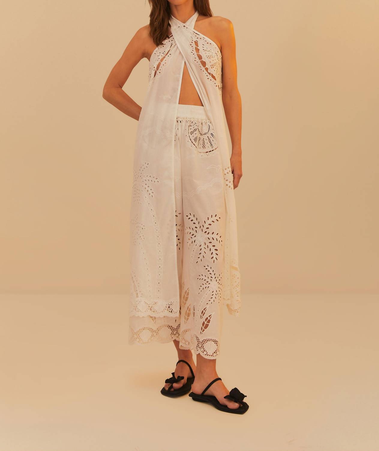 Farm Rio - Palm Trees Richilieu Tunic