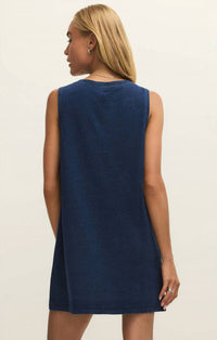 Z Supply - Solace Jersey Denim Mini Dress