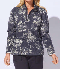 Habitat - Quarter Zip Long Sleeve Pullover