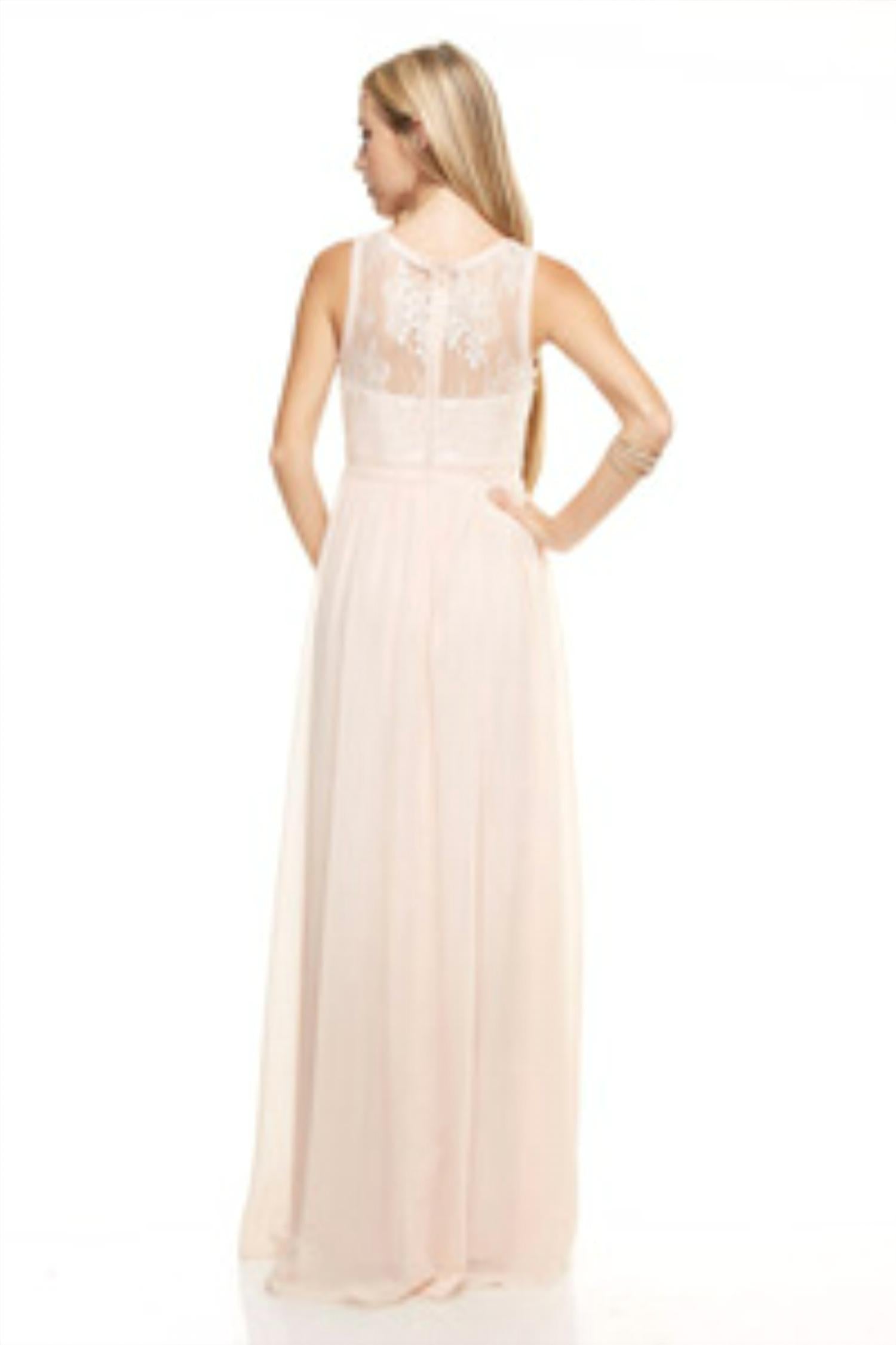 Lace Lattice Maxi Dress