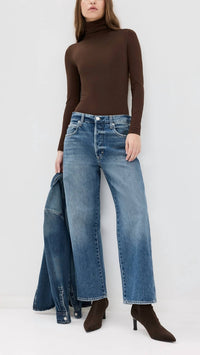 AMO Hattie Straight Leg Jeans in allure 1 - women's jeans - view 4