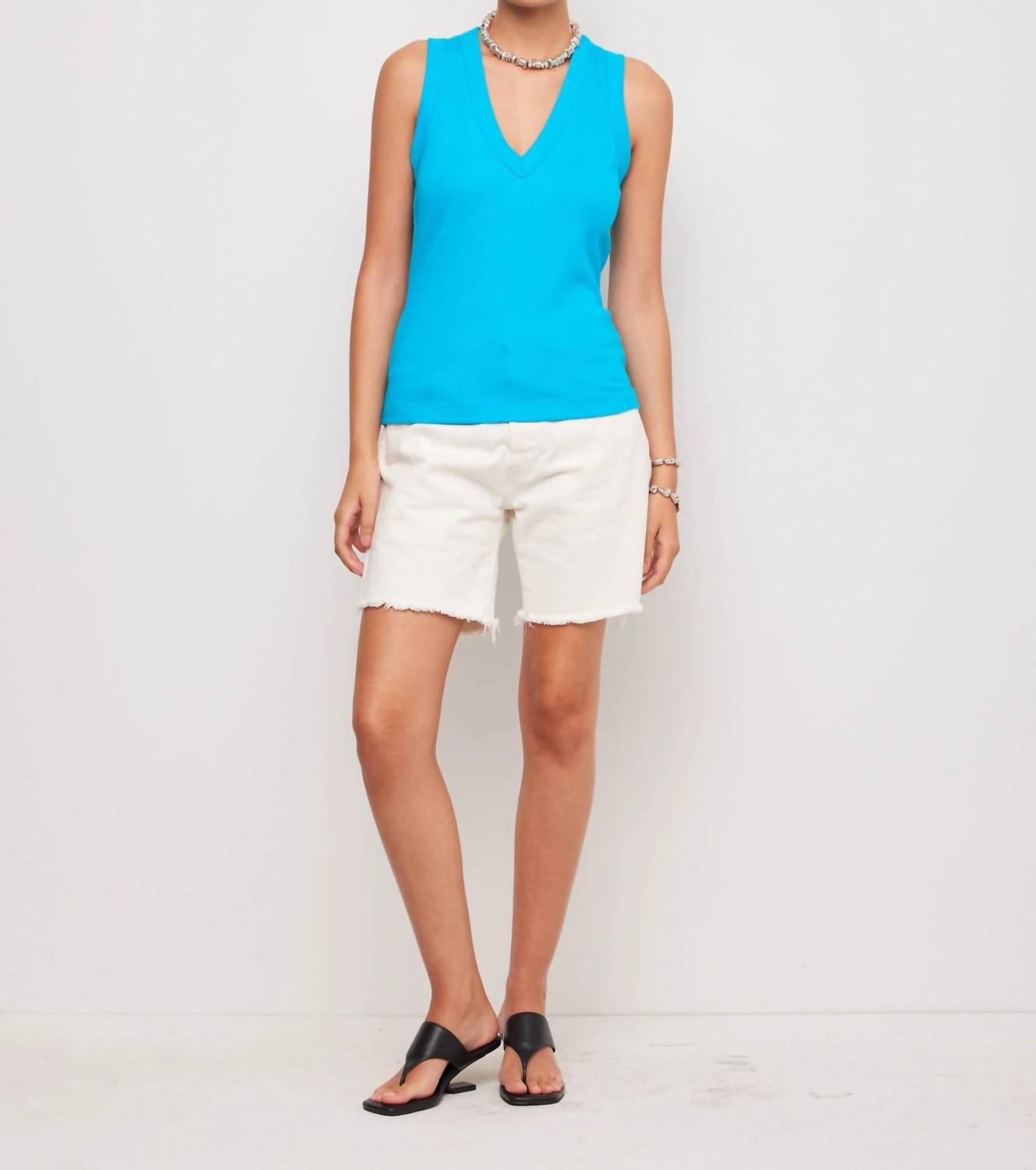 Fifteen Twenty - Women's Doreen V-neck Tank Top