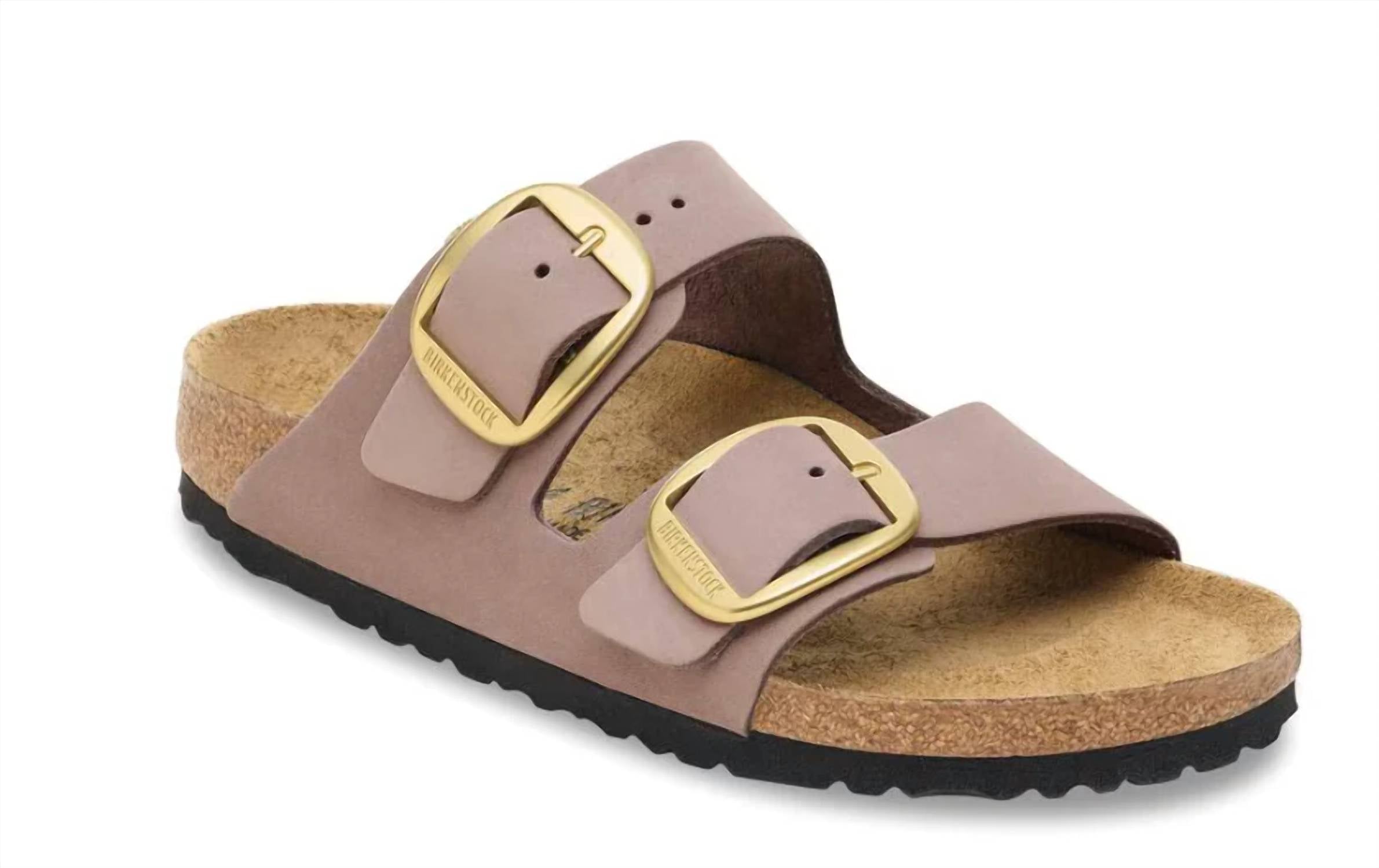 Birkenstock - Unisex Arizona Big Buckle Nubuck Leather Sandals - Narrow