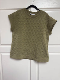 See And Be Seen - Women's Quilted Short Sleeve Top