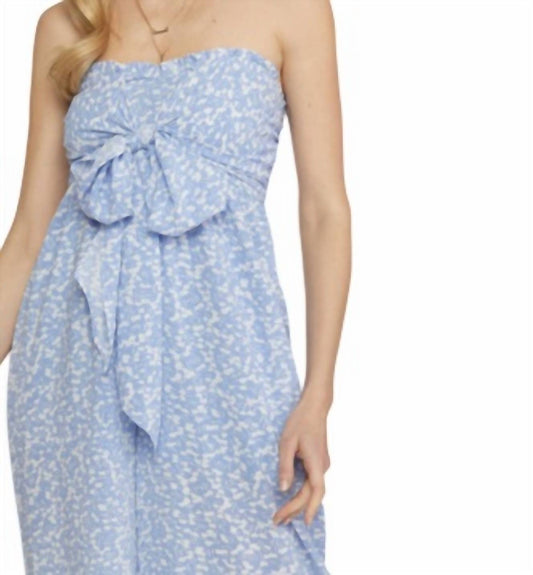 Entro - Floral Print Bust Tie Jumpsuit