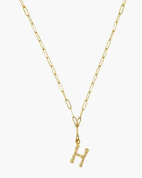 Susan Shaw - Women's Letter H Necklace