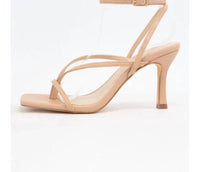 CCOCCI Women's Rawlings Heel in nude - women's heels - detail view
