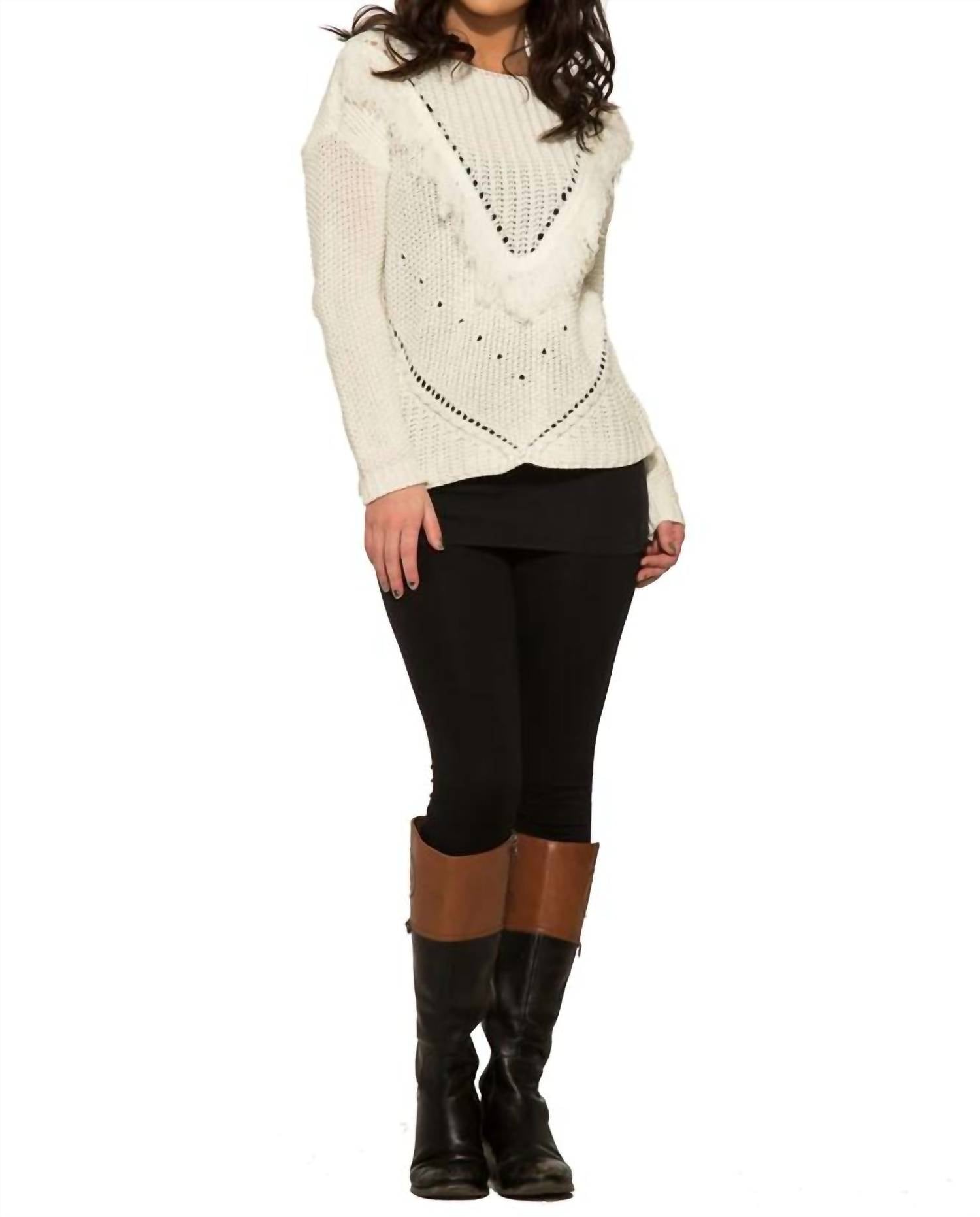 Orchid Bloom - Angel Holm Sweater