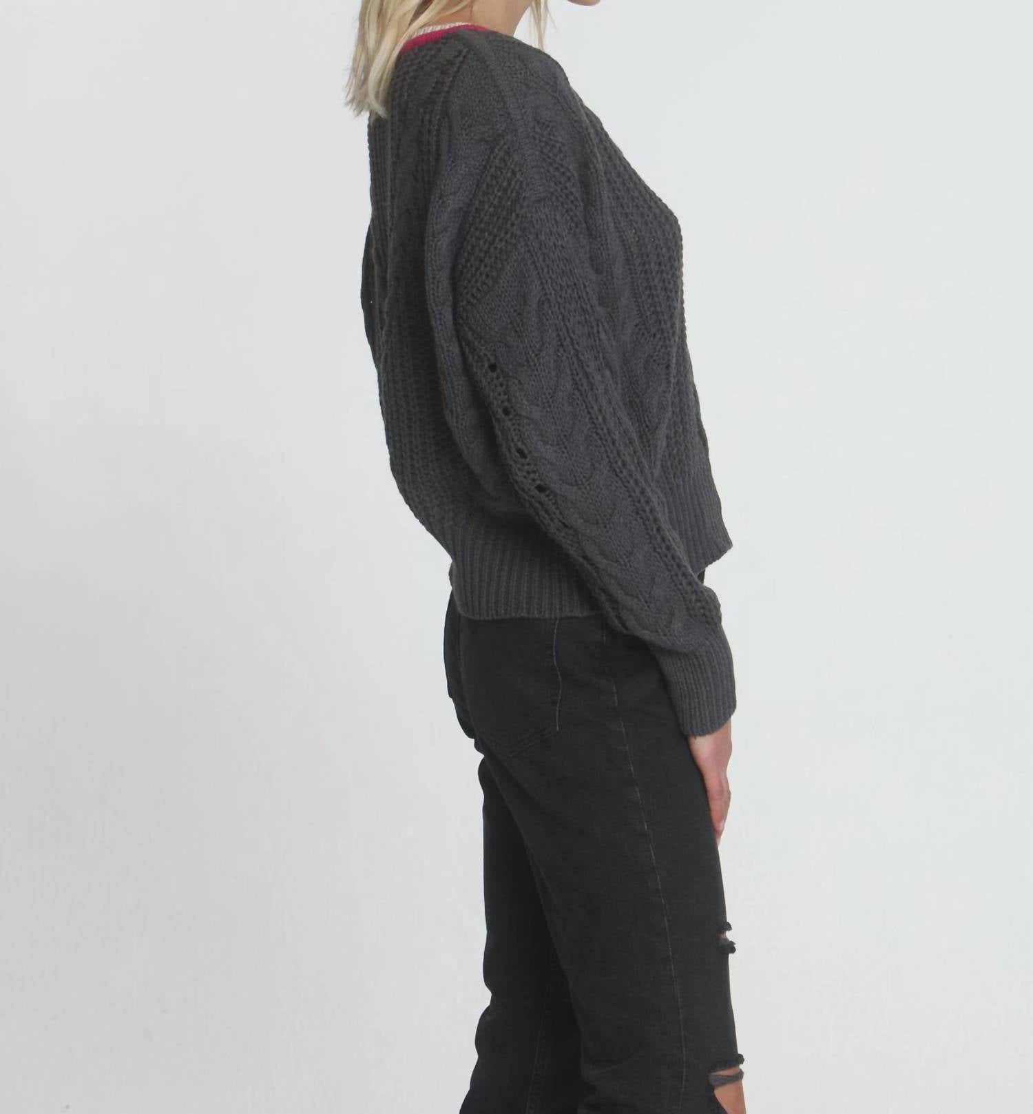 Label+Thread - Women's Dakota Cable Crew