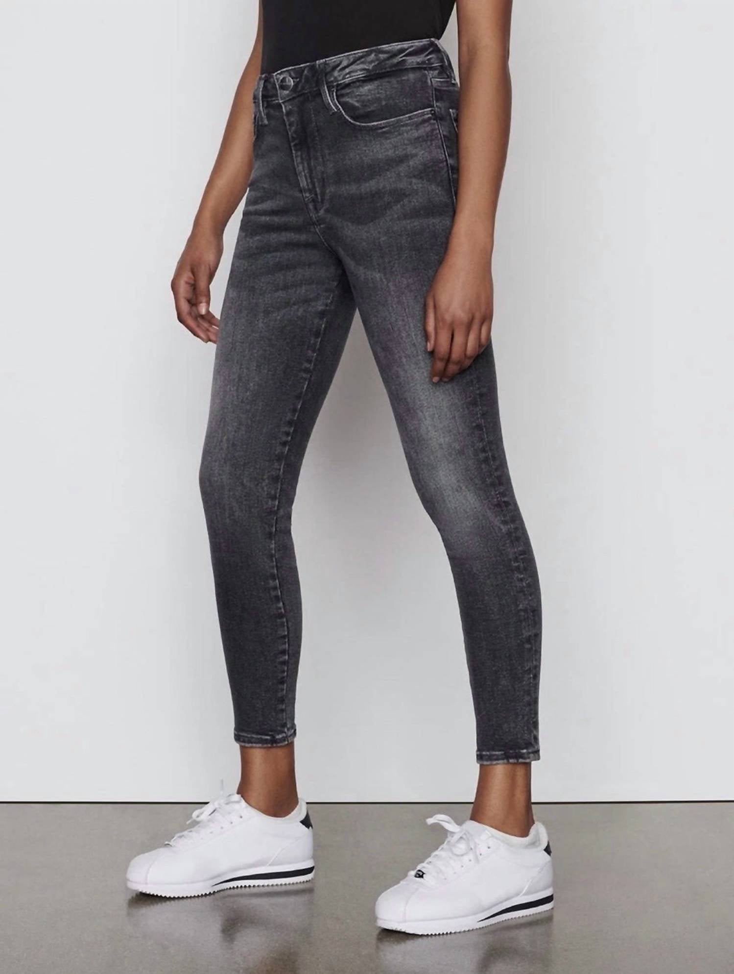Frame - Le One Skinny Crop Jeans