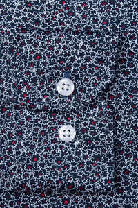 Alynn - Men's Reid Floral Untuckable Classic Fit Dress Shirt