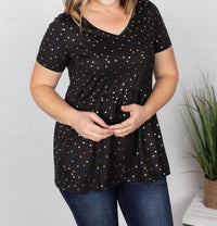 Michelle Mae - Women's Sarah Ruffle Top