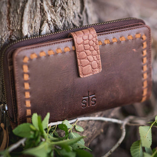Sts Ranchwear - Women's Catalina Croc Chelsea Wallet