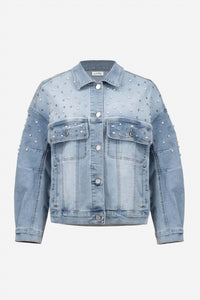 Joseph Ribkoff - Pearls And Studs Oversized Jacket