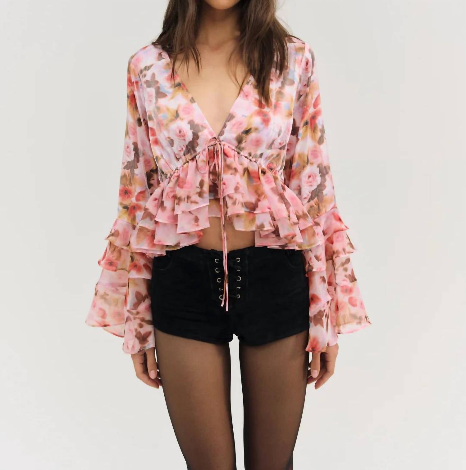 For Love & Lemons - Fallen Top