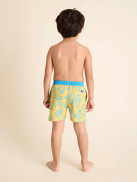 Chubbies - Boys Floral Explorers Classic Swim Trunk - Shorter