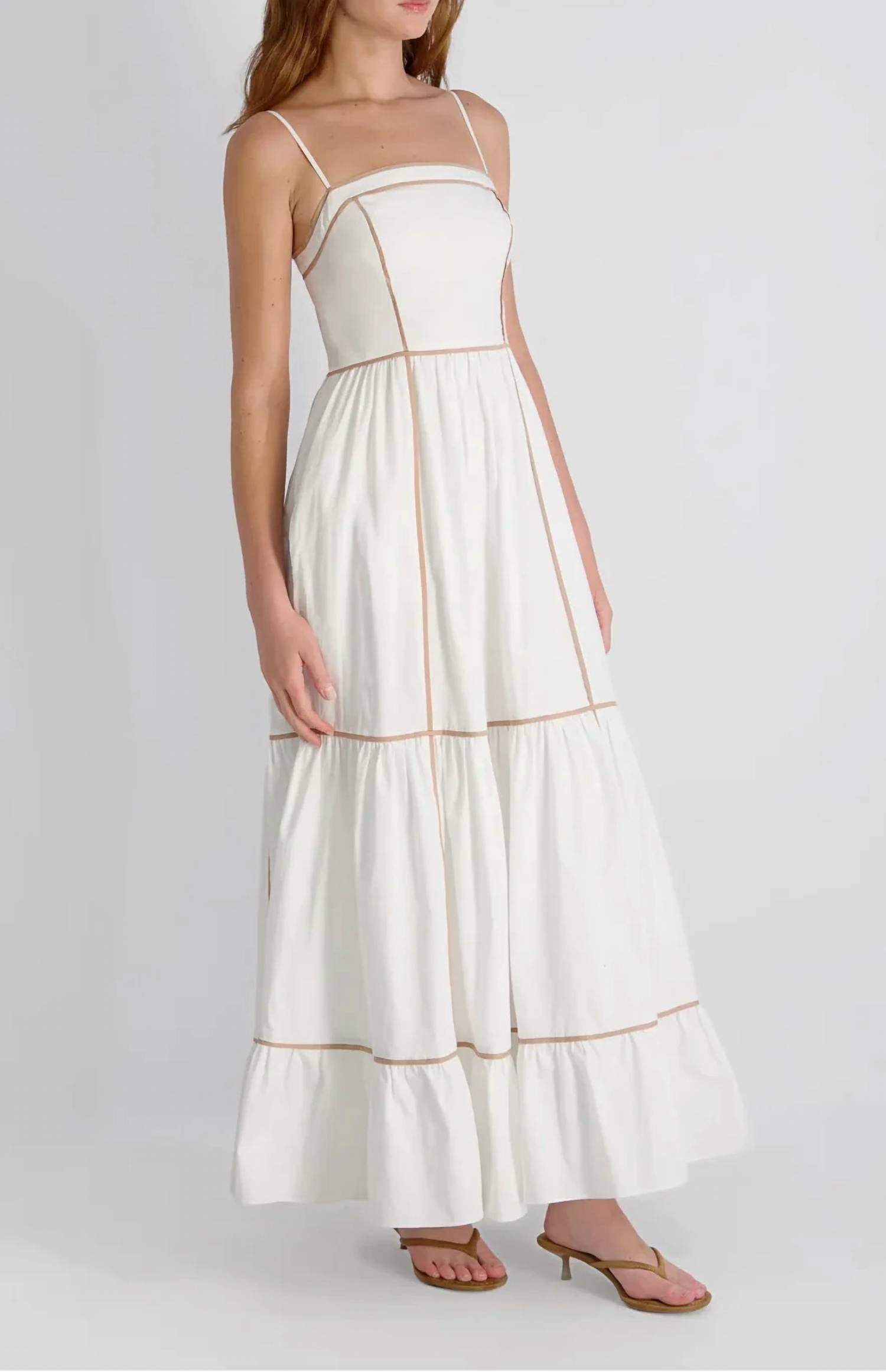 French Connection - Women's Cambria Trim Maxi Dress