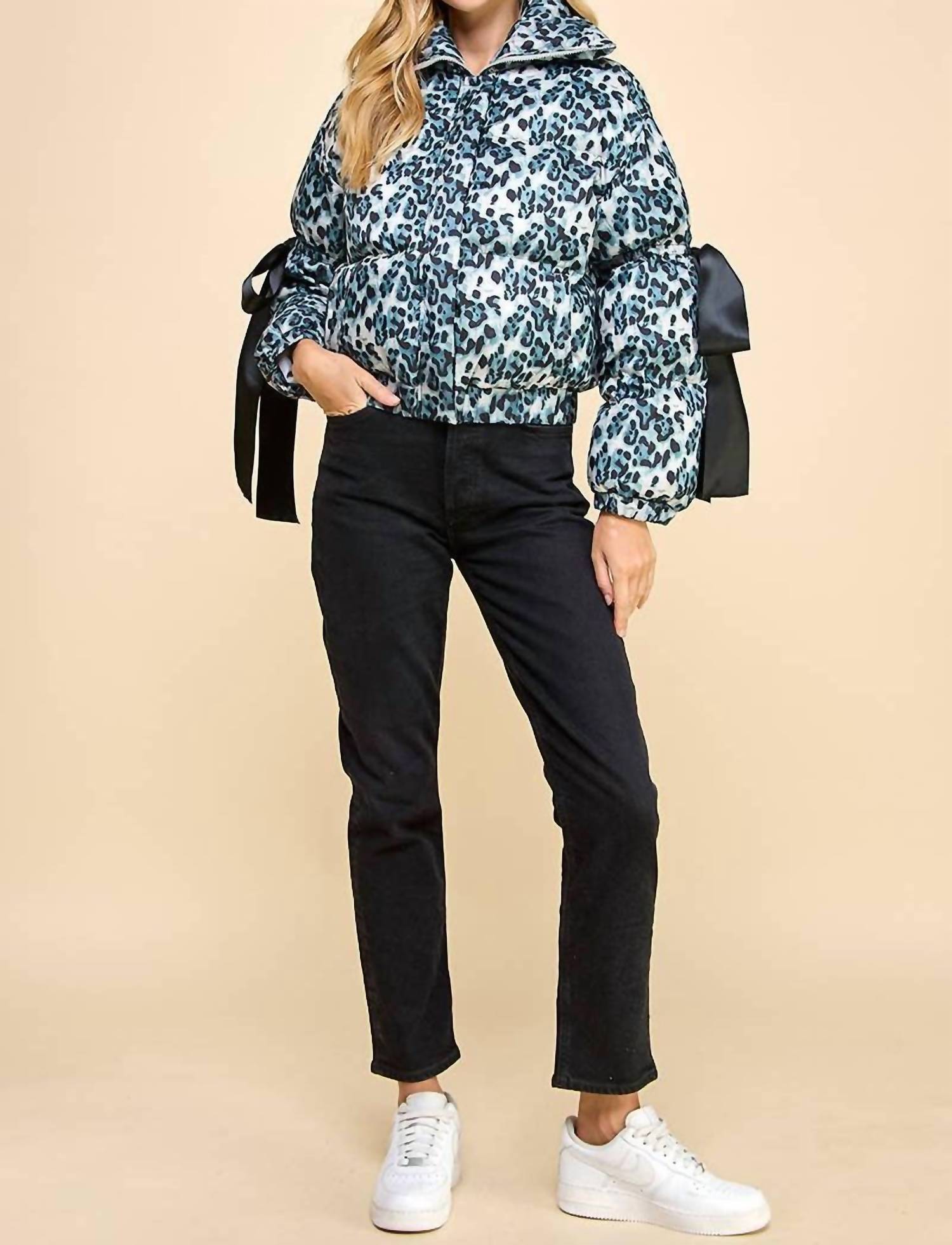 Tcec - Winter Leopard Puffer Jacket