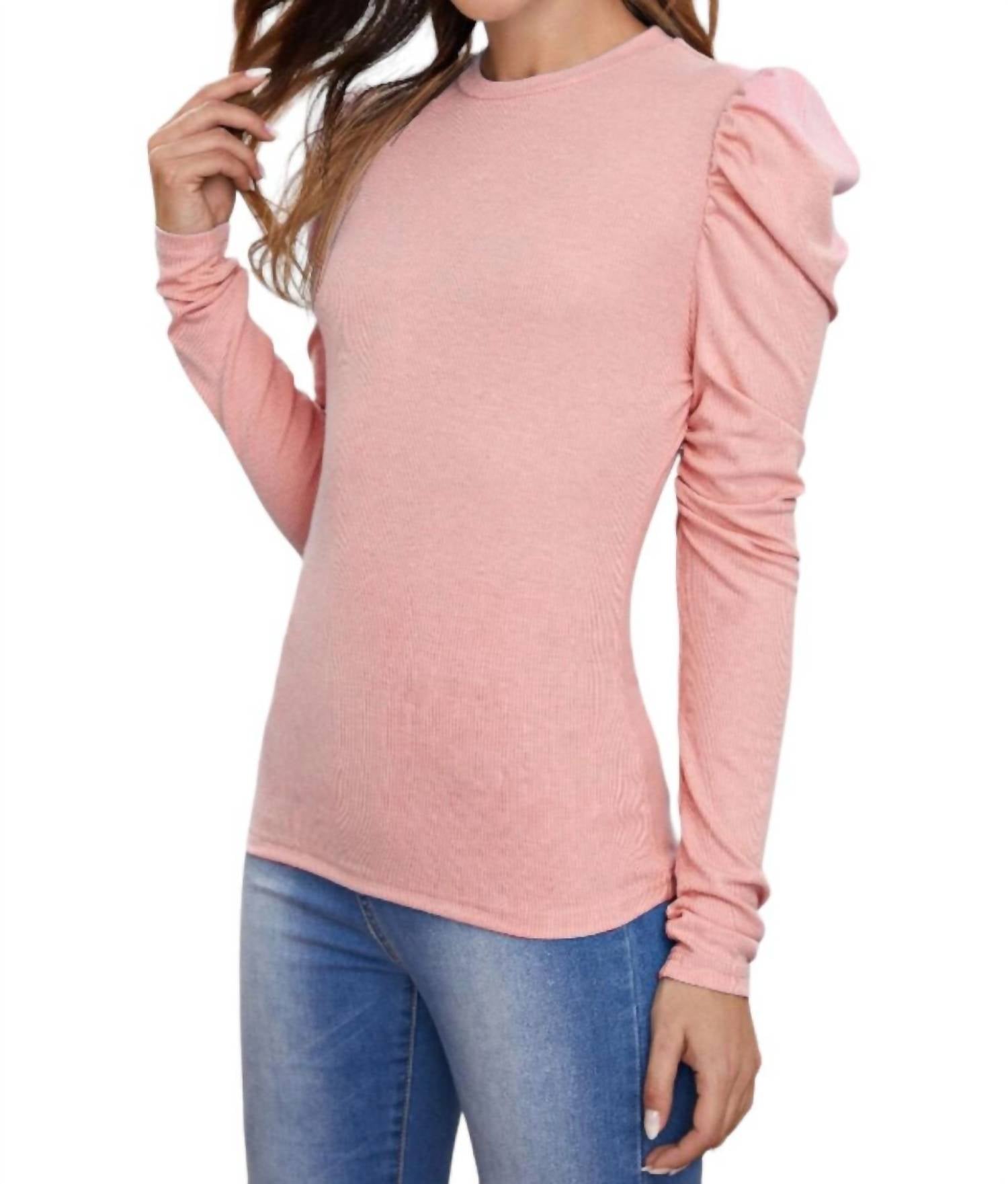 First Love - Ruffle Sleeves Top