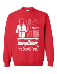 Culture Flock - You Serious Clark? Holiday Sweatshirt