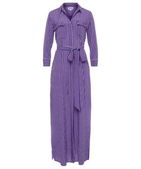 L'Agence - Cameron Maxi Shirt Dress