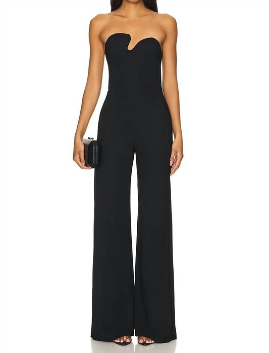 Amanda Uprichard - Strapless Puzzle Jumpsuit