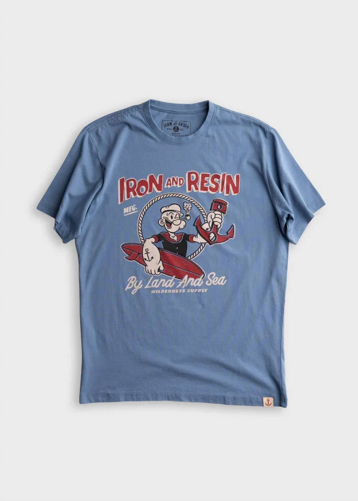 Iron & Resin - Men's Land And By Sea Tee