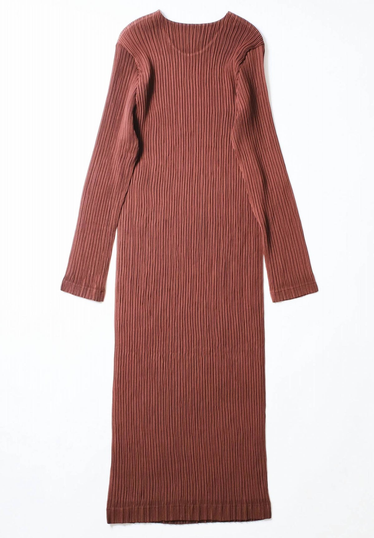 Issey Miyake - Women's Hatching Pleats Dress