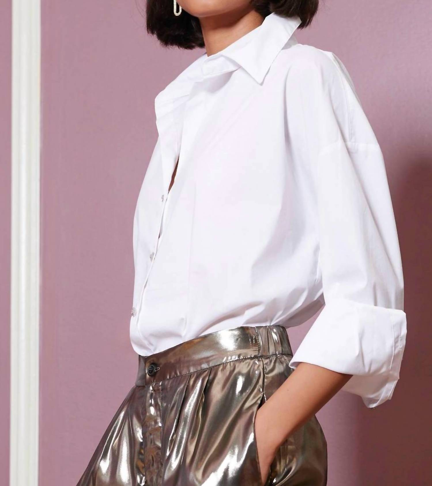 Bishop + Young - Women's Leigh Poplin Top