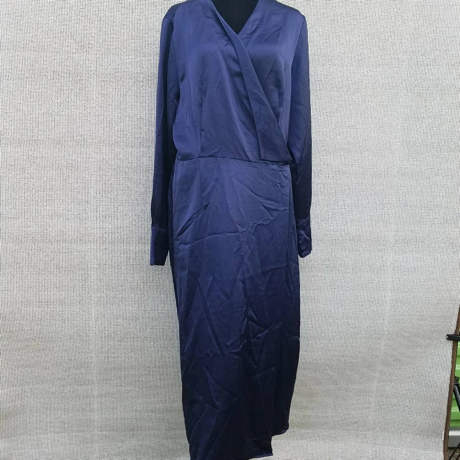 Alfani - Wrap Modern Icon Long Sleeves Dress