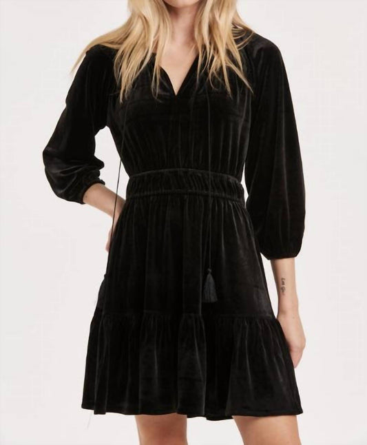 Another Love - Gillian Velvet Mini Dress