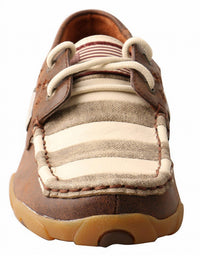 TWISTED X Women's Driving Moccasin in patriotic - women's shoe - view 4