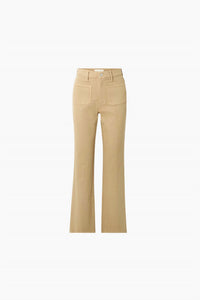 Mother High Waisted Patch Pocket Bookie Sneak Jeans in latte - women's jeans - view 4