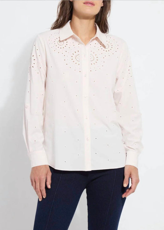 Lysse - Zelie Eyelet Embroder Shirt