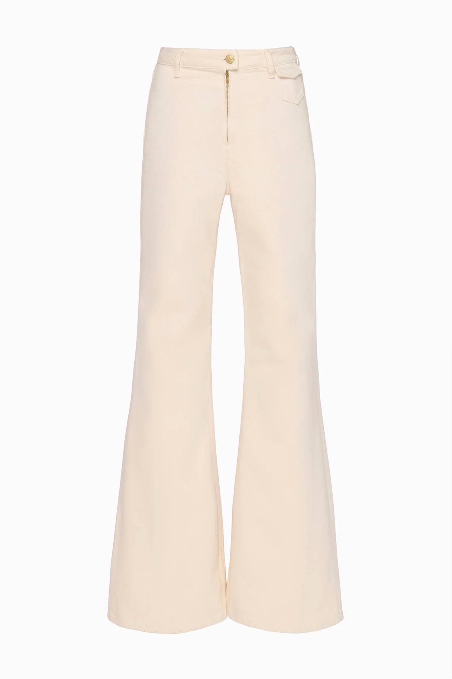 Ulla Johnson - Odelia High Rise Wide Flare Jeans