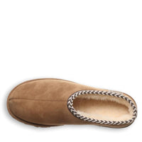 BEARPAW Men's Beau Shoes in hickory - men's loafer - alternate view