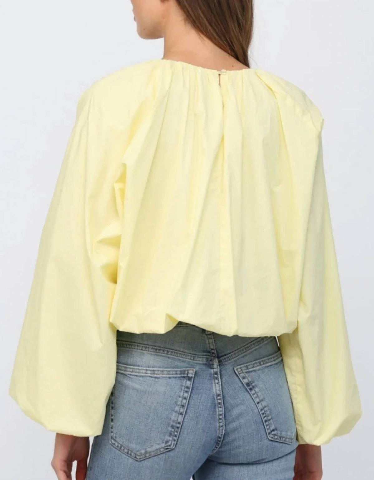 Fate - Cropped Gathered Top