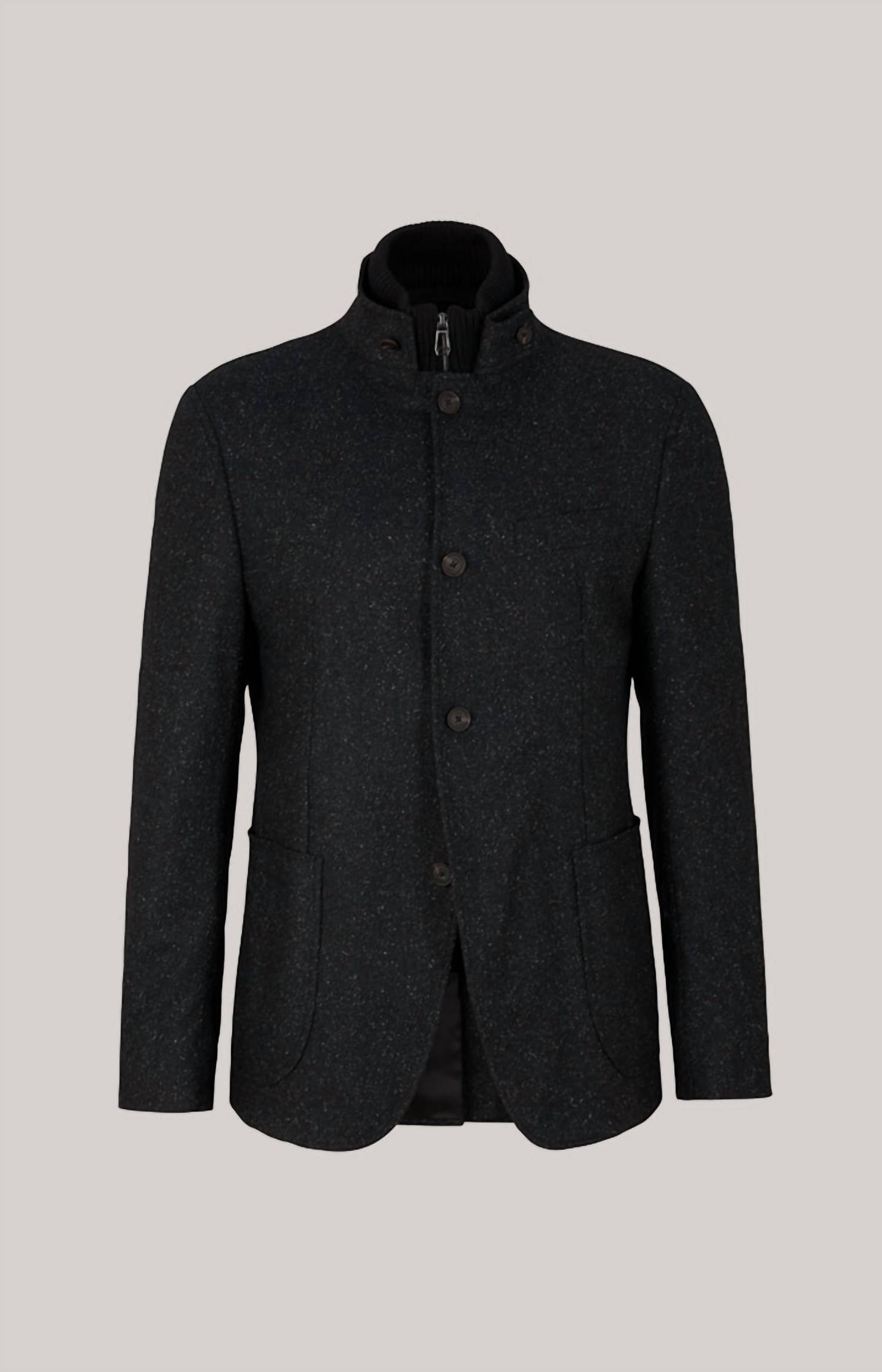 Joop! - Hectar Wool & Silk Marled Field Coat