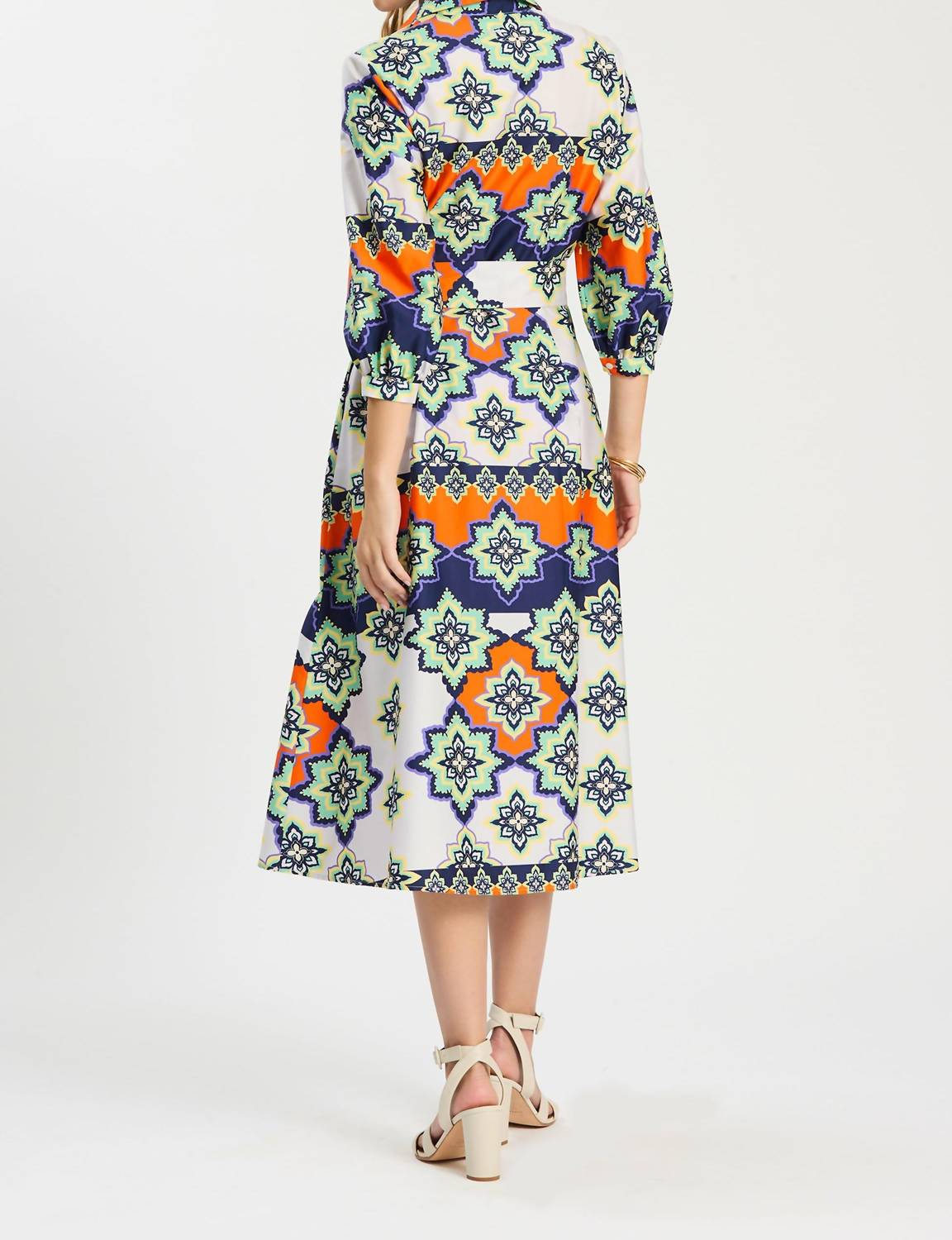 Tyler Boe - Sloane Mosaic Midi Dress