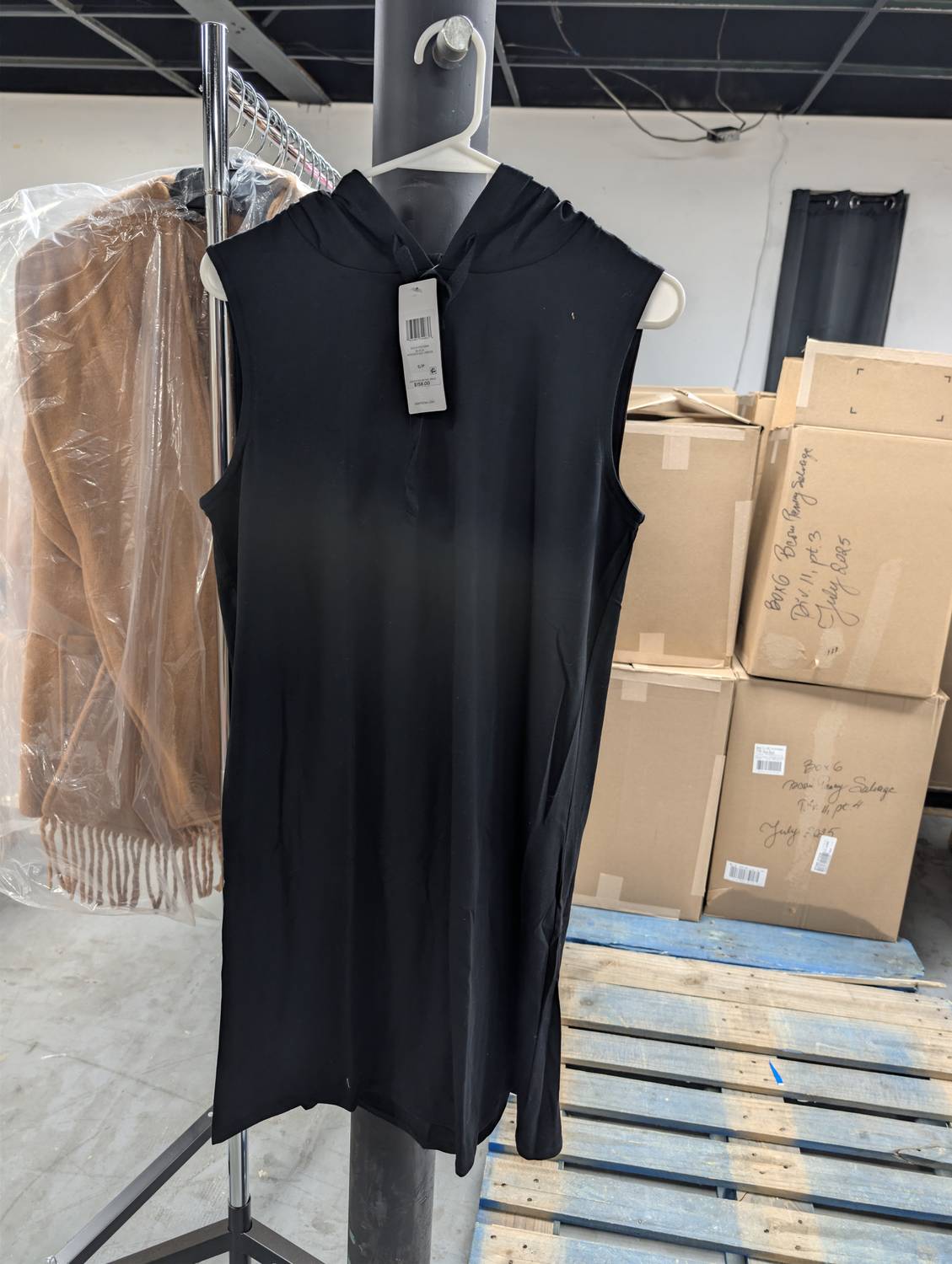 Eileen Fisher - WOMEN'S HOODED DRESS