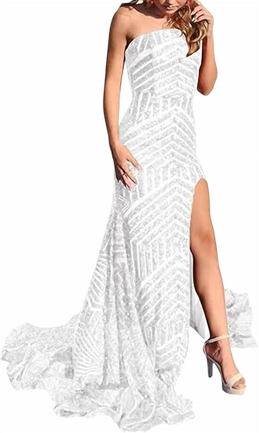 Jovani - Sequin Mermaid Prom Dress