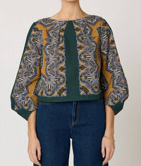 Cleobella - Solana 3/4 Sleeve Blouse