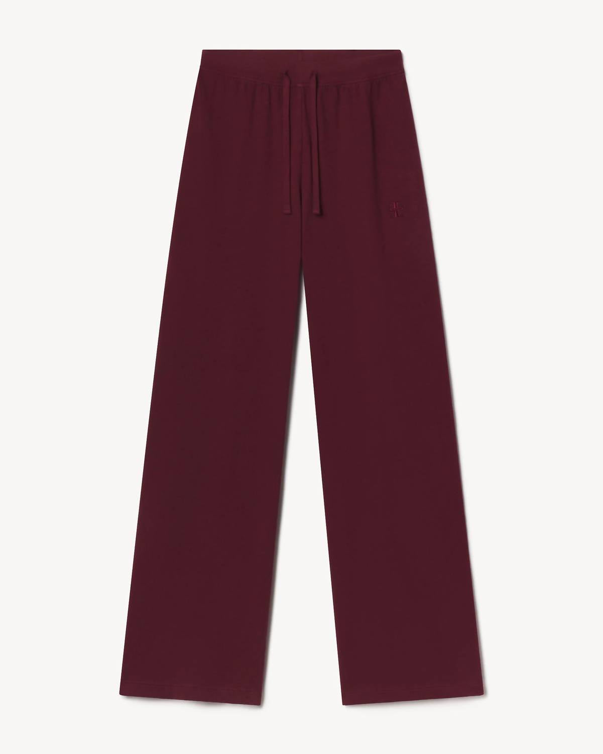 Eterne - Drawstring Wide Leg Sweatpants